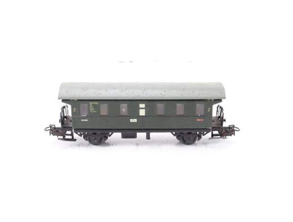 Märklin H0 Personenwagen Donnerbüchse 4002 Stg 2.Klasse / Blech
