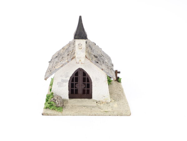 August Flor Creglingen H0 478 Gebäude Spitaler Kapelle Kirche / Holz