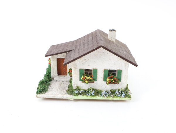 August Flor Creglingen H0 342 Gebäude Wochenendhaus mit Anbau / Holz