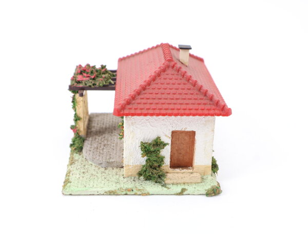 August Flor Creglingen H0 344 Gebäude Einfamilienhaus mit Terrasse / Holz