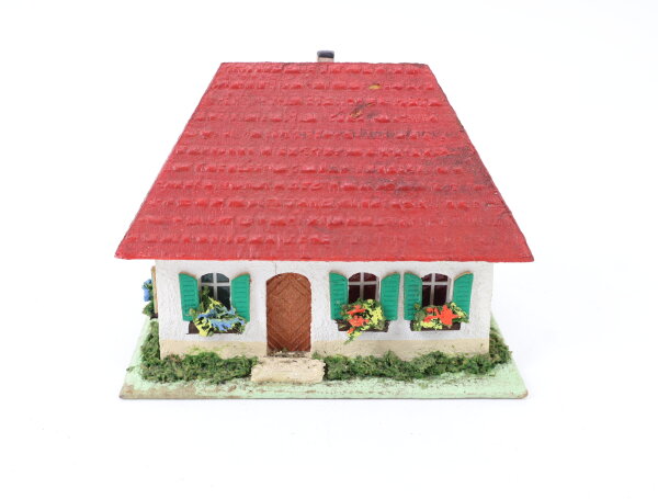 August Flor Creglingen H0 323 Gebäude Bauernhaus mit Walmdach / Holz