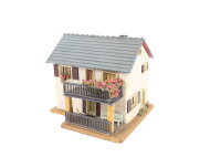 Faller H0 256 Gebäude Haus Wohnhaus mit Veranda in Gemischtbauweise