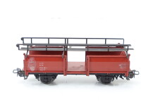 Märklin H0 4612 Güterwagen Autotransportwagen unbeladen 433 2 001-7 braun DB