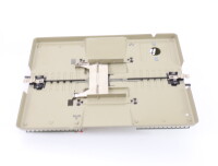 Märklin H0 7390 mechanischer Bahnübergang M-Gleis mit Andreaskreuz / Blech OVP