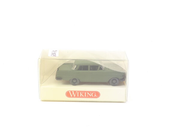 Wiking H0 696 14 22 Modellauto PKW Opel Kapitän `59 Bundeswehr olive grün 1:87