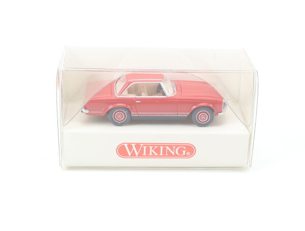 Wiking H0 834 39 26 Modellauto PKW MB 280 Sl Coupé Rot 1:87