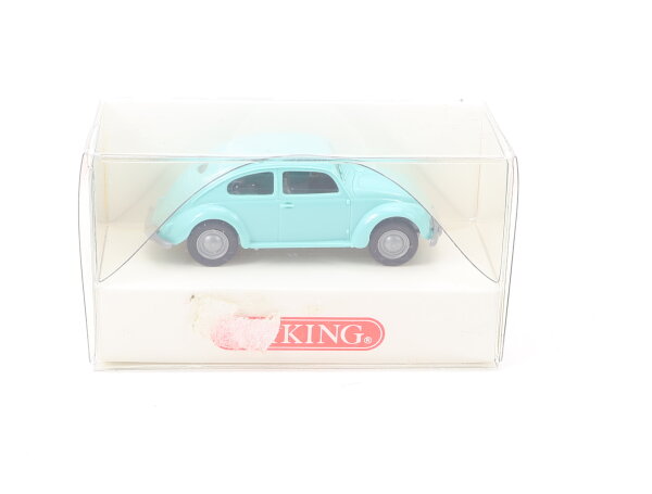 Wiking H0 830 03 13 Modellauto PKW VW Käfer mit Brezelfenster Hell Blau 1:87