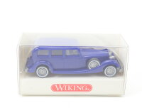 Wiking H0 825 02 14 Modellauto PKW Horch 850 Blau 1:87