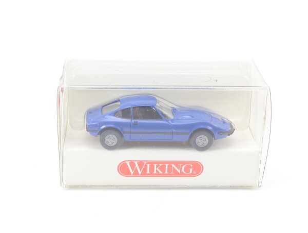 Wiking H0 804 04 24 Modellauto PKW Opel GT Blau 1:87