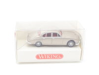 Wiking H0 813 02 26 Modellauto PKW Jaguar MK II Silber 1:87