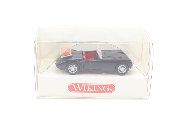 Wiking H0 818 02 25 Modellauto PKW MG A Roadster MK I Cabrio Schwarz 1:87