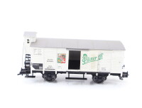 Fleischmann H0 5357 K Güterwagen Bierwagen "Pilsner Urquell" 598 993 DR / NEM AC