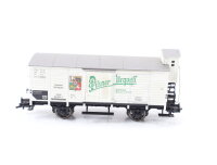 Fleischmann H0 5357 K Güterwagen Bierwagen "Pilsner Urquell" 598 993 DR / NEM AC