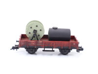 Fleischmann H0 5011 Güterwagen Niederbordwagen  mit Ladung 326 3 777-7 DB / OVP