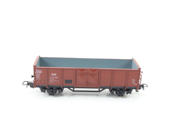 Piko H0 5/6410/011 offener Güterwagen Hochbordwagen 552 3172-2 braun DR