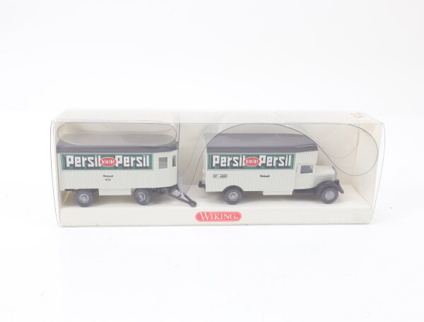 Wiking H0 845 02 32 Modellauto Möbel Lastzug MB L 2500 Persil 1:87