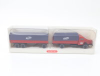 Wiking H0 858 04 35 Modellauto LKW Pritschen-Lastzug...
