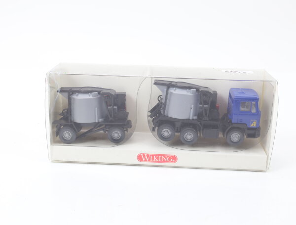 Wiking H0 849 02 39 Modellauto LKW Pritschen-LKW Büssing BS 16 L Herforder 1:87