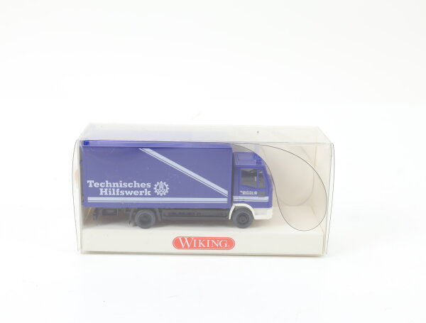 Wiking H0 693 06 34 Modellauto THW Gerätewagen Iveco EuroCargo Blau 1:87