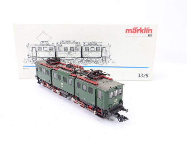 Märklin H0 3329 Elektrolok E-Lok Gelenklok grün BR 191 099-1 DB / NEM OVP