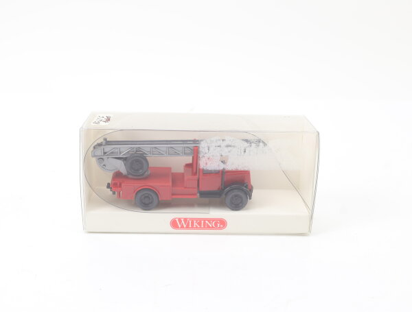 Wiking H0 862 00 18 Modellauto Feuerwehr Opel Blitz DL Leiterwagen rot 1:87