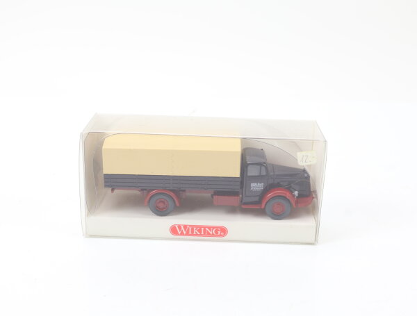 Wiking H0 859 03 26 Modellauto Pritschen-LKW MB L 6600 "HUGO KOST" 1:87