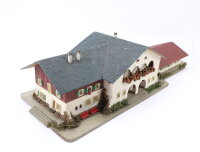 Faller H0 110 Gebäude Bahnhof Seeblick mit Restaurant / Holz