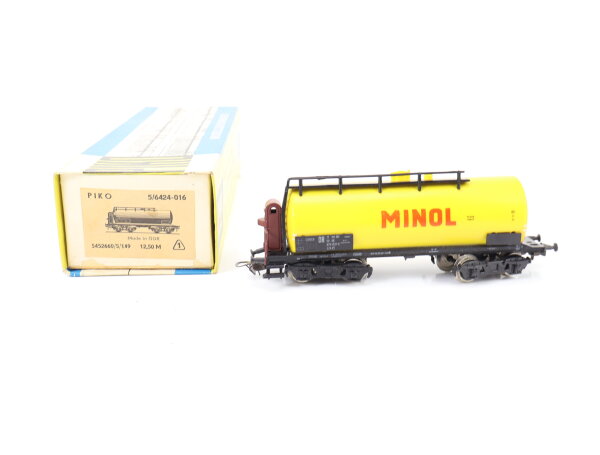 Piko H0 5/6424/016 Güterwagen Kesselwagen "Minol" 075 4517-5 DR / OVP