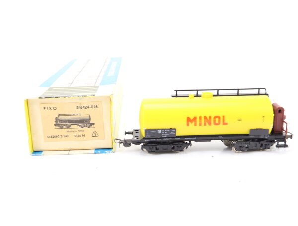 Piko H0 5/6424/016 Güterwagen Kesselwagen "Minol" 075 4517-5 DR / OVP