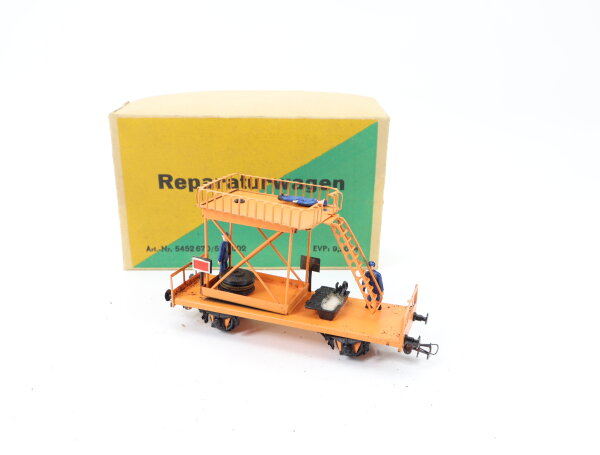 Piko Dahmer H0 5452 670/510/002 Personenwagen Reparaturwagen  groß mit Figuren