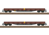 Trix H0 T24431  Niederbordwagen-Set Res-x