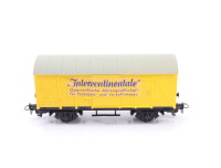 Kleinbahn H0 310 gedeckter Güterwagen "Intercontinentale" beklebt