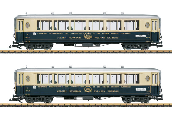 LGB Spur G 36661  Personenwagen-Set 2 Golden Mountain Pullman Express