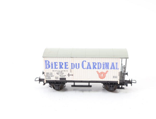 Liliput H0 248 52 gedeckter Güterwagen Bierwagen "Biere du Cardinal" 550 101 SBB