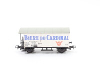 Liliput H0 248 52 gedeckter Güterwagen Bierwagen "Biere du Cardinal" 550 101 SBB