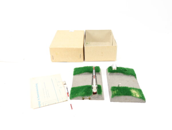 Siba H0 5457121/519/1 elektronischer Bahnübergang in Holzbauweise  OVP