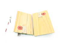 Siba H0 5457121/519/1 elektronischer Bahnübergang in Holzbauweise  OVP