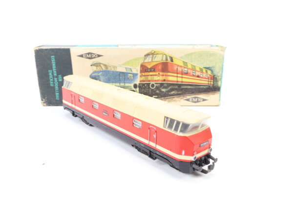 Gützold H0 EM20 Diesellok rot-beige BR 118 059-5 DR / defekt