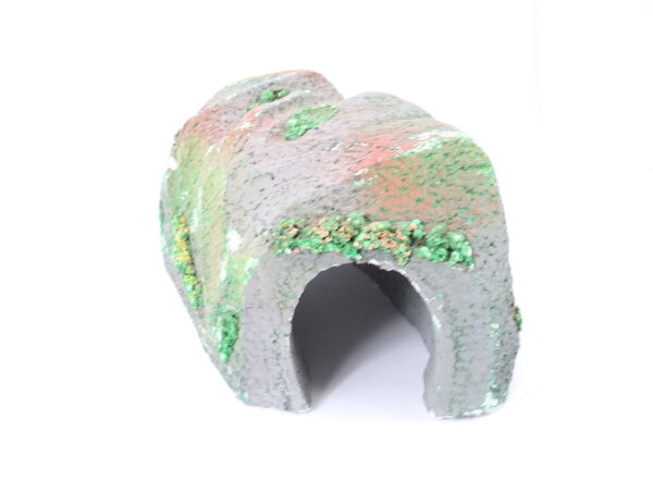 Spur H0 Tunnel mit Kurve 1-gleisig bemalt