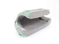 Spur H0 Tunnel mit Kurve 1-gleisig bemalt