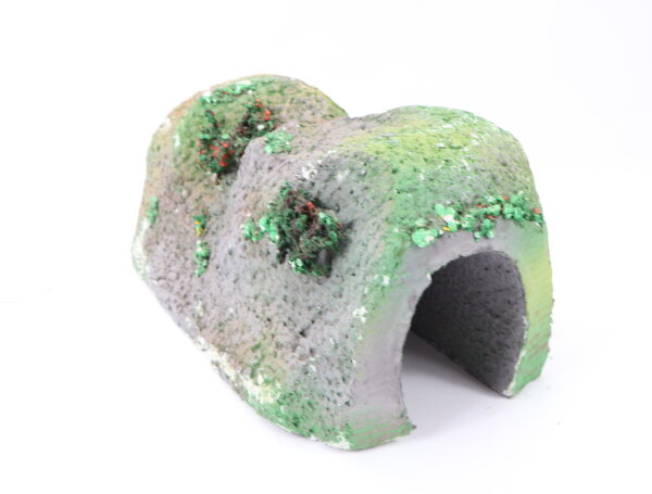 Spur H0 Tunnel grade 1-gleisig bemalt
