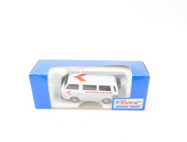 Roco H0 2014 Modellauto PKW VW T3 Typ 2 Bulli Austrian Airline 1:87