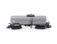 Fleischmann Spur N 8485 Güterwagen Kesselwagen "Eva" grau/schwarz 077 4 374-5 DB