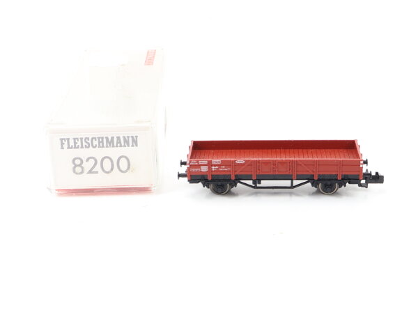 Fleischmann Spur N 8200 offener Güterwagen Niederbordwagen X82 DB