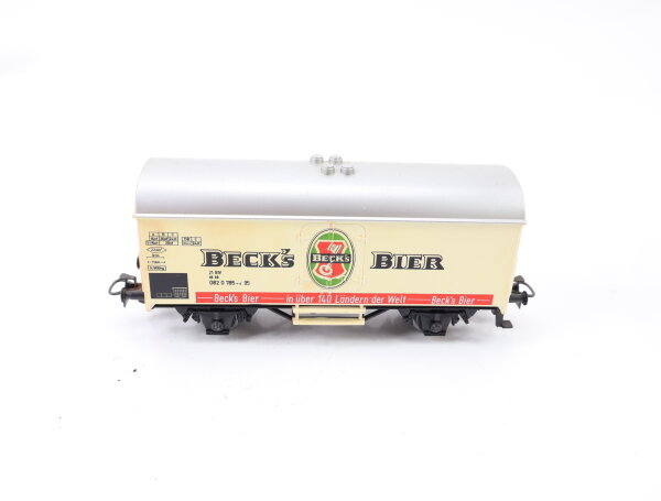 Märklin Primex H0 4548 Güterwagen Bierwagen "Becks Bier" 082 0 785-4 DB