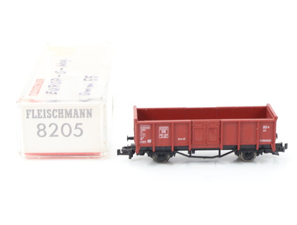 Fleischmann Spur N 8205 offener Güterwagen Hochbordwagen 884 262 DB braun