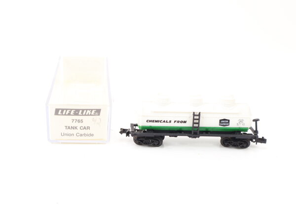 Life-Like Spur N 7765 US Güterwagen Kesselwagen Tank Car Union Carbide