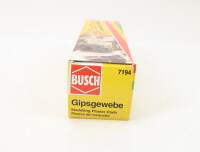 Busch 7194 Gipsgewebe Modellier-Gewebe Modellbau Geländebau 200 x 20 cm OVP