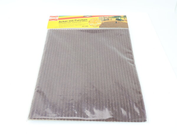 Busch H0 TT N 7182 Acker mit Furchen Feld Spargel-Acker braun 480 x 280 mm