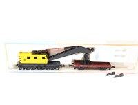 Roco Spur N 25099 Güterwagen Kranwagen mit Schutzwagen  DB / OVP